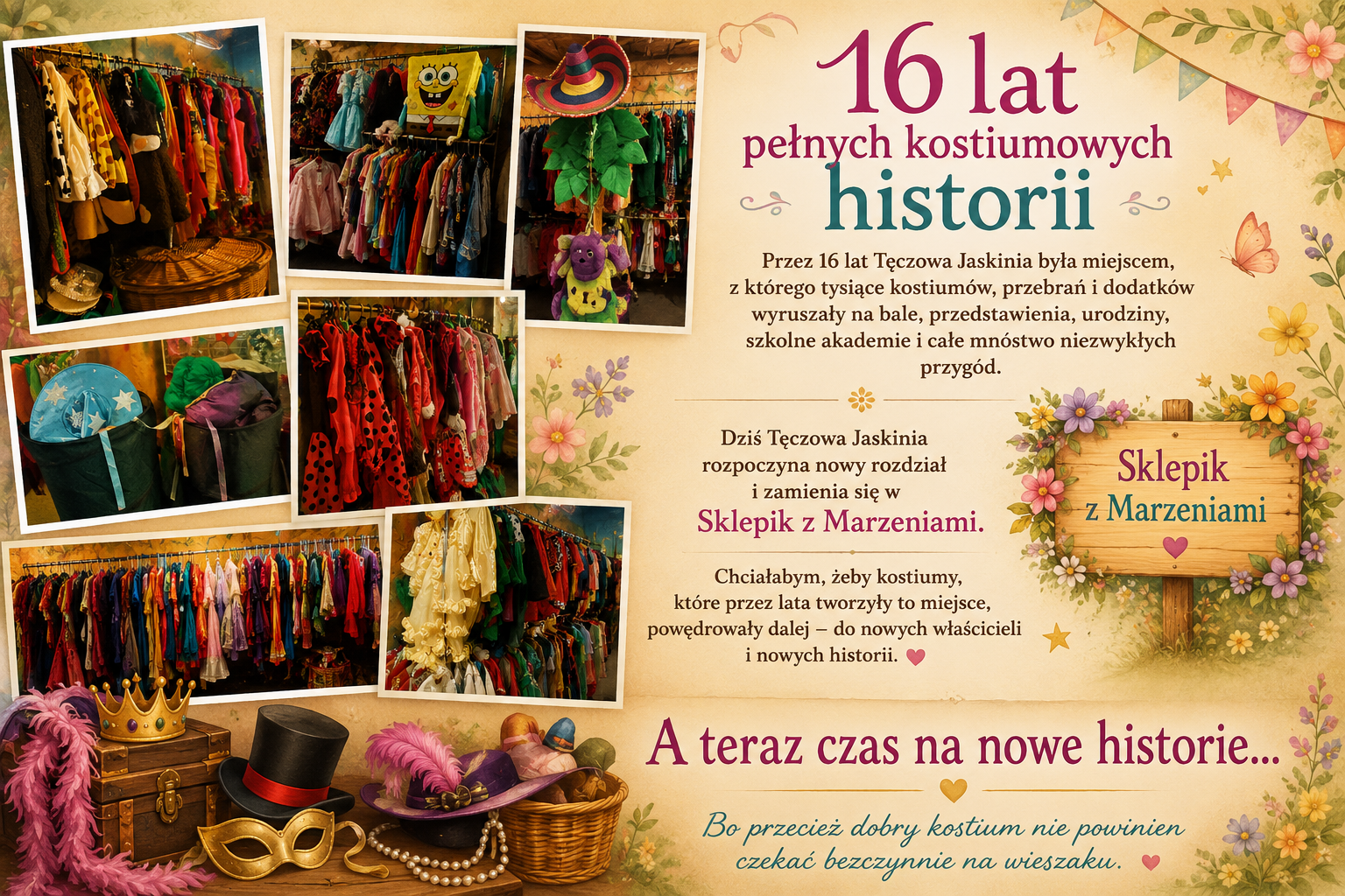16 lat pełnych kostiumowych historii