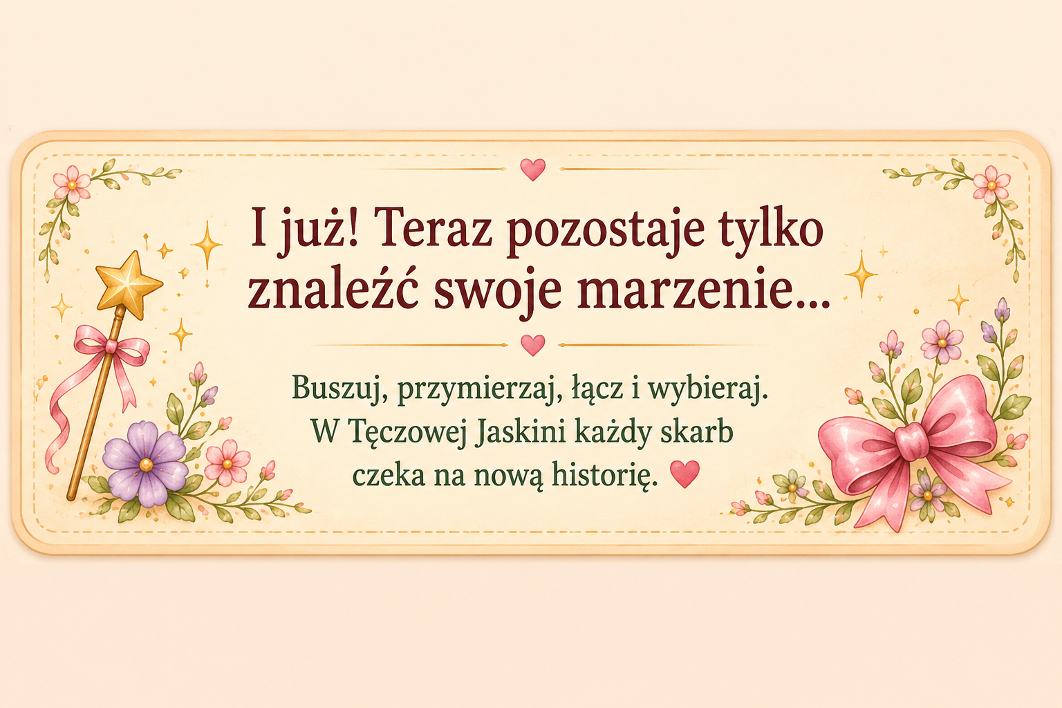 stroje w Tęczowej jaskini